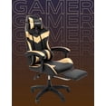 thumbnail image 4 of Silla Gamer Ergonómica NIAN con Reposa Pies altura ajustable Color Amarilla, 4 of 13