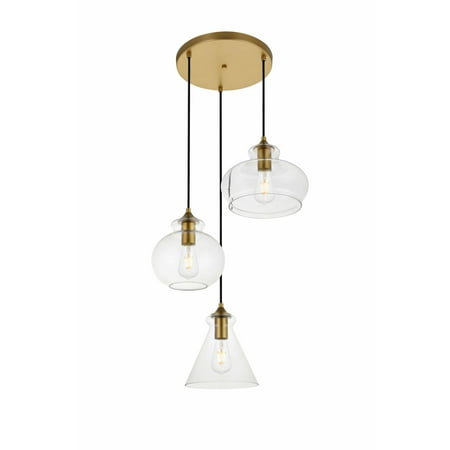 - Elegant Lighting LD2247 Destry 3 Light 19