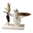 thumbnail image 2 of Bear Storage Tray Key Holder Sundries Container Organizer Jewelry Storage Table, 2 of 8