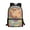 Cute Capybara Fruit Print, variant on Binienty Graffiti Steam Train 17 Inch School Bookbag for Teens Multiple Front Storage Pockets Side Mesh Holders Large Capacity School Backpack Travel Daypack Rucksack for Students