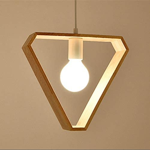 E27 Kreativ Kandelaber Industriell Trä Taklampa MO