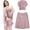 Pink, variant on Plus Size Womens Wrap Towel & Spa Wraps - Hair Towel & Bathrobe