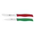 thumbnail image 1 of ZWILLING TWIN Grip 2 Piece Knife Set, Mixed Colours, 1 of 3