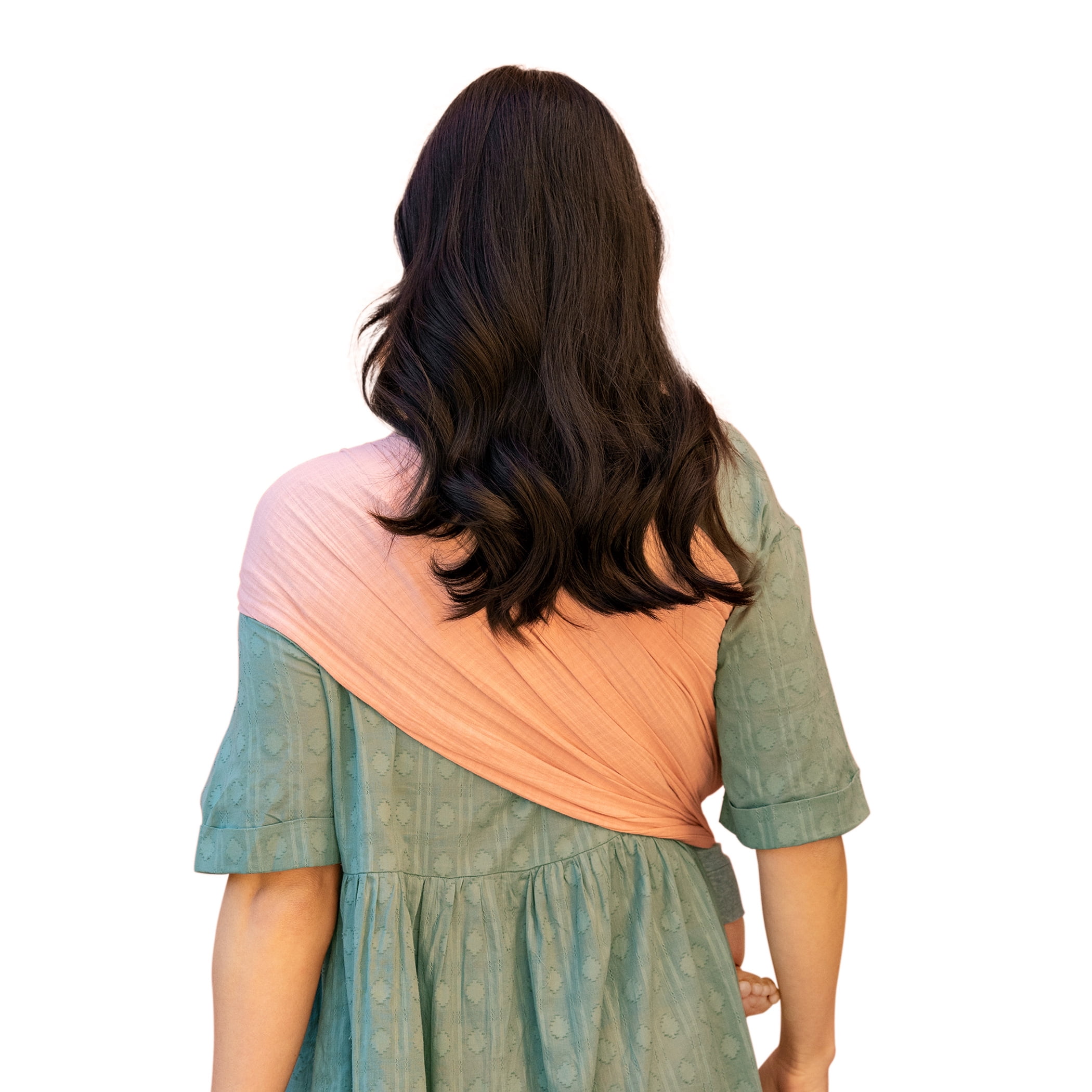 Moby Wrap Ring Sling Baby Carrier in Rose