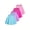 Blue Purple Red Pink, variant on Girls Skirts 4pcs Tennis Skirt with Short Elastic High Waisted Kids Athletic Running Flowy Skorts Blue Purple Red Pink 4-5 Years