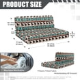 thumbnail image 7 of FOR U DESIGNS Horse Amercian Tribal Print RV Dinette Cushion Covers Wear-Resistan Camper Cushion Slipcover Elastic 2 Seat Sofa Chair Cover 1 Backrest Covers and 1 Bench Covers, 7 of 7