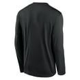 thumbnail image 3 of Men's Nike Black Ohio State Buckeyes Primetime Primary Legend Long Sleeve T-Shirt, 3 of 3
