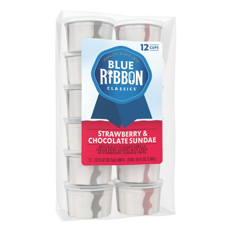 Blue Ribbon Classics Strawberry & Chocolate Sundae Frozen Dessert