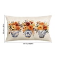 thumbnail image 3 of Thanksgiving Pillow Covers 19.7X11.8 Patterns Sofa Bedroom Decorative, 3 of 6