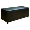 Greatime OS001 Large Storage Ottoman, Black - Walmart.com