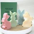 Cute Rabbit Scented Candle Silicone DIY Plaster Animal Ornament Scented