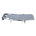 thumbnail image 3 of Ostrich Backpack Chaise Lounge Chair with Storage Bag, Navy Stripe (4 Pack), 3 of 8