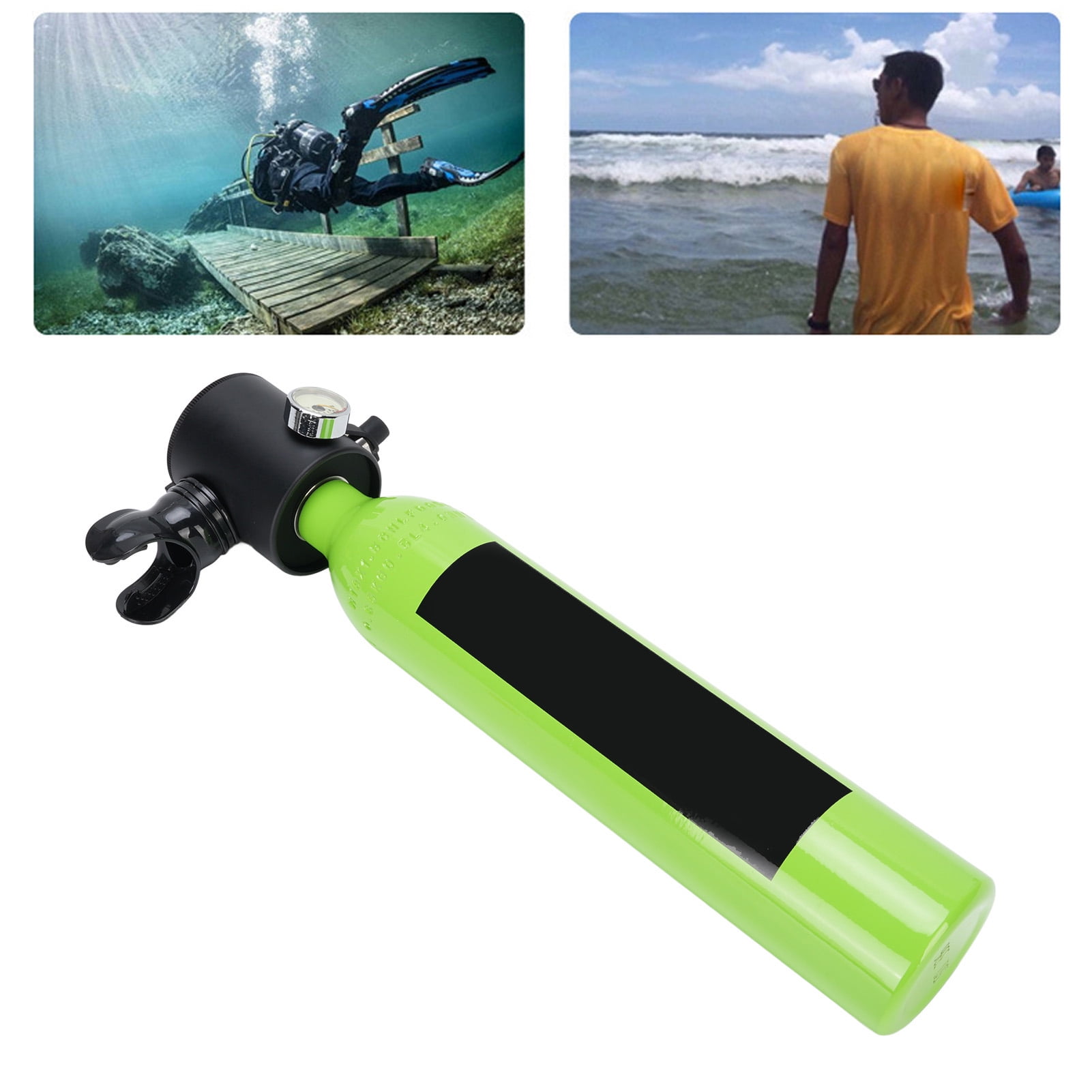 Smallest O2 Tank 0.5L Mini Tank, Portable Oxygen Tank Compact Sturdy for Breathing ...