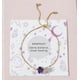 thumbnail image 2 of Pulsera con cadena de amatista y tarjetas Clarify para San Valentín Pulseras para mujer, 2 of 8