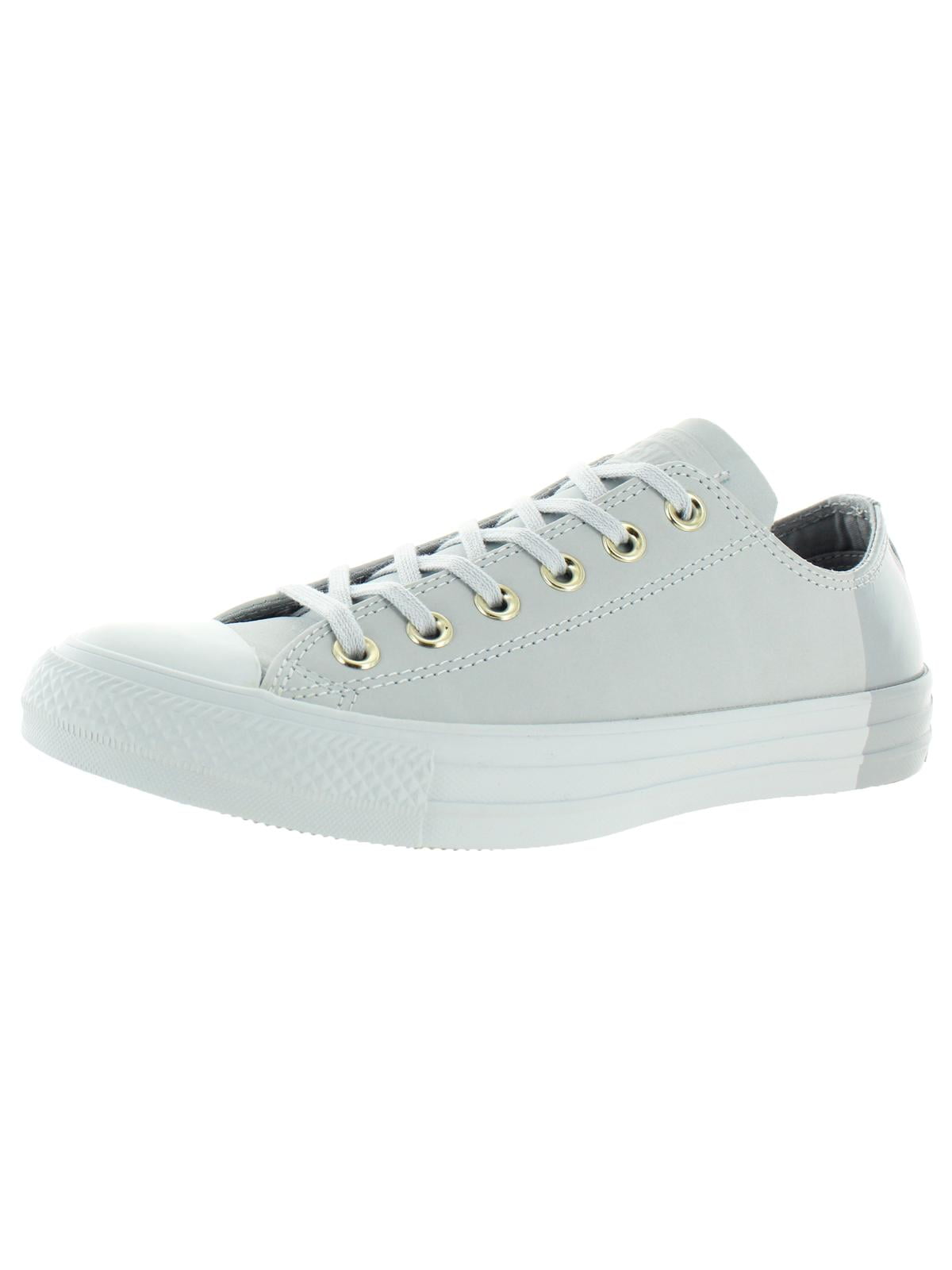 converse ox leather womens trainers