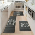 thumbnail image 6 of YIMEIS Welcome to the kitchen Fall Kitchen Mats Set of 2,Xmas Winter Seasonal Farmhouse Home Seasonal Decorations Rugs for Floor - 16''*24'' and 17''*47'' in, 6 of 10