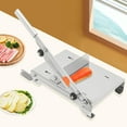 thumbnail image 3 of Stainless Steel Manual Meat Slicer Slicing Machine Frozen Meat Beef Bones Cutter, 3 of 18