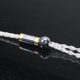 thumbnail image 2 of Cable De Audífono De Audífono Plateado De Plata De 4.4 Mm Que El Cable De Actualización, 1,2 M / 47,24 Pulgadas Baoblaze Actualizar cable de auriculares, 2 of 8