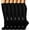 14 Black, variant on 6Pairs Compression Socks for Women and Men - Best for Circulation, Running, Athletic, Recover, Nurse, Travel