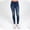 #037-Blue, variant on TaTaai Womens Casual Ripped Hole Distressed Pocket Zipper Flared Jeans Retro Slim Fit Full Length For Daily Street Denim Wear