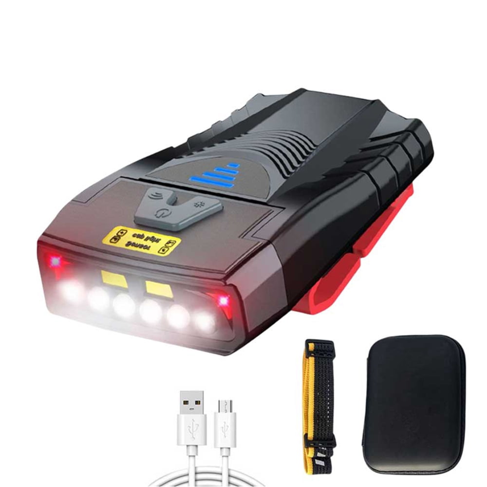 Gesture Sensing LED Headlamp Super Bright Light Detachable Headlight for Night Fishing Jogging Hiking