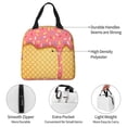 thumbnail image 3 of Bingfone Print Lunch Bag Insulated Lunch Box, Small Leakproof Cooler Food Lunch Containers Reusable High Capacity Lunch Tote Bags for Work, Travel, Outdoor, 3 of 5