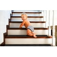 thumbnail image 2 of Kaskawise Carpet Stair Treads for Wooden Steps Indoor with Self Adhesive, Black Stair Carpet Treads Grip Strip, 15 Pack Stair Pads Staircase Step Treads for Elders, Kids, Pet Dog, 2 of 7