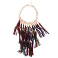 thumbnail image 3 of Gargantilla collar terciopelo borla declaración babero Multi Yuyangstore Collar de la ahogadora, 3 of 8