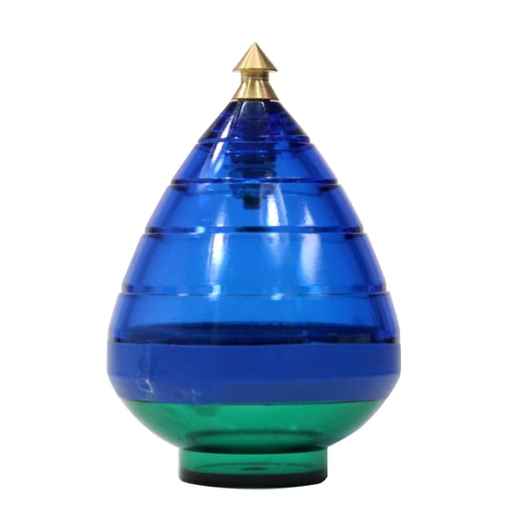 Spintastics Trompo Bearing Spintop, Beginner to Pro, [Blue and Green]