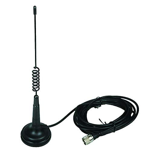 BNC VHF FM Magnetic Vehicle-mounted Outdoor Antenna for FM Radio Transmitter 