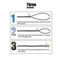 thumbnail image 3 of Golf Swing Rope Training Aid Fitness Equipment Trainer for Beginner,F, 3 of 4