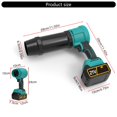 thumbnail image 5 of PatungKu 600000RPM Cordless Leaf Blower Stainless Steel Body 700G Power Extended Nozzle For Grass Debris, 5 of 8