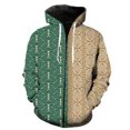 thumbnail image 1 of Abstract Pattern Men's Zipper Hoodie Cool 2024 Hot Sale Oversized 3D Printed Sweatshirts Funny Fashion Spring With Hood Jackets, 1 of 5