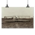thumbnail image 2 of Print: Close-Up View Of Machine On Launching Track At Huffman Prairie, 2 of 4