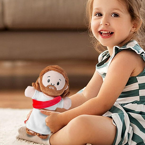 Muñeco De Peluche De Jesús, Suave Y Adorable, Ideal Para Regalar, Decorar O Acompañar En La Cama, Disponible En Dos Tamaños, Bordado De Calidad