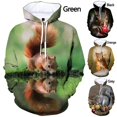 thumbnail image 2 of Sudadera con capucha divertida y linda con estampado de ardilla para hombres y mujeres, sudaderas casuales de manga larga con estampado completo de ardilla, sudaderas con capucha para niños, 2 of 5