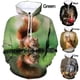 thumbnail image 2 of Sudadera con capucha divertida y linda con estampado de ardilla para hombres y mujeres, sudaderas casuales de manga larga con estampado completo de ardilla, sudaderas con capucha para niños, 2 of 5