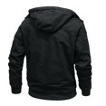 thumbnail image 6 of Men's Fit Relaxed Work Coat Fleece Lined Waterproof Workwear Winter Hooded Jacket with Multiple Pockets, 6 of 8