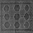 thumbnail image 1 of Ahgly Company Indoor Square Persian Gray Traditional Area Rugs, 3' Square, 1 of 1