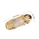 thumbnail image 2 of CRILSTYLEO 1Par Zapatillas Doradas Para Ballet Y Danza Con Suela Flexible Y, 2 of 6