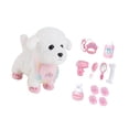 thumbnail image 4 of Juguete eléctrico para mascotas, juguete para caminar para cachorros, regalo de cumpleaños, juguete para niños, mascotas, gatos, animales de peluche Bichón Frisé, 4 of 9