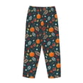 thumbnail image 4 of Kdxio Women's Comfy Stretch Autumn with PumpkinsPrint Drawstring Pajama Pants-Large, 4 of 9