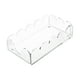 thumbnail image 3 of Soporte de papel acrílico Decoración de la bandeja de lavado acrílico Soporte de servilletas versátil de baño para la cocina del comedor de bodas, 3 of 9