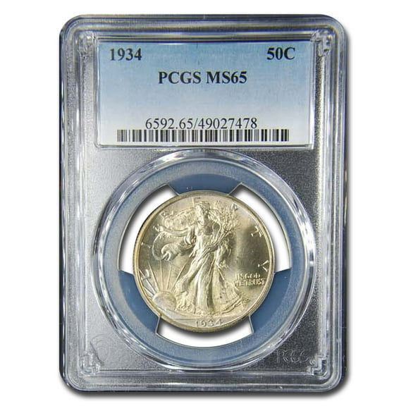 1934 Walking Liberty Half Dollar MS-65 PCGS