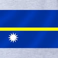 thumbnail image 2 of CafePress - Flag Of Nauru - Cute Infant Baby Football Bodysuit, 2 of 3