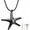 Black, variant on Starfish Cremation Urns for Ashes Mini Starfish Memorial Urn Pendant Keepsake Jewelry
