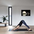 thumbnail image 2 of Zen Wall Art Lotus Flowers Stones on Water Pictures Canvas Prints Bathroom Decor Spa Artwork for Yoga Meditation Room Spiritual Gifts (Zen-3, 12.00" x 18.00"), 2 of 6