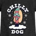 thumbnail image 3 of Instant Message - Chilly Dog - Toddler & Youth Girls Short Sleeve Graphic T-Shirt, 3 of 6