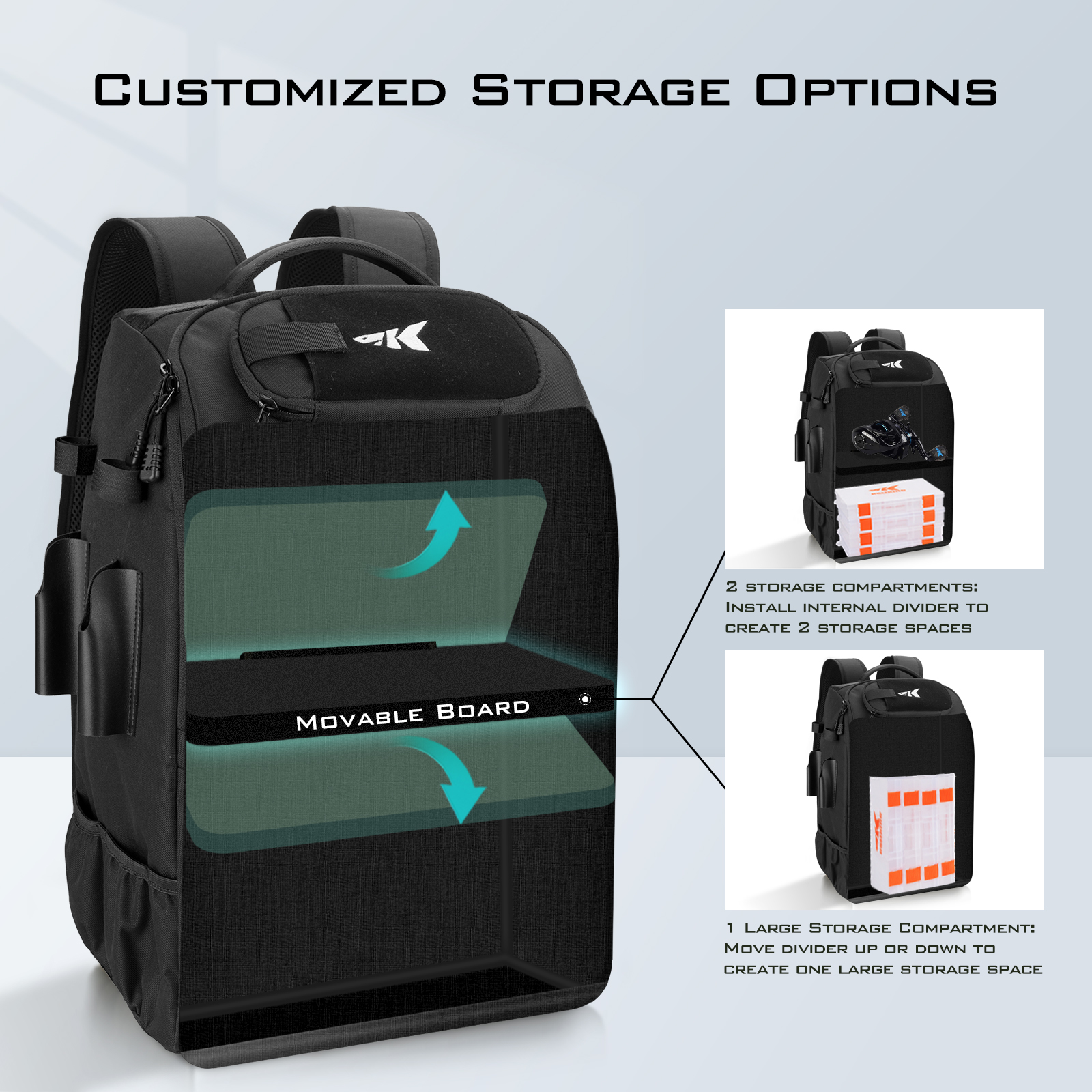 KastKing Karryall Fishing Backpack photo 5