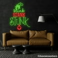 thumbnail image 4 of Glowneon Stink Stank Stunk Neon Sign, Christmas LED Sign, Merry Christmas LED Light, Unique Holiday, 4 of 5